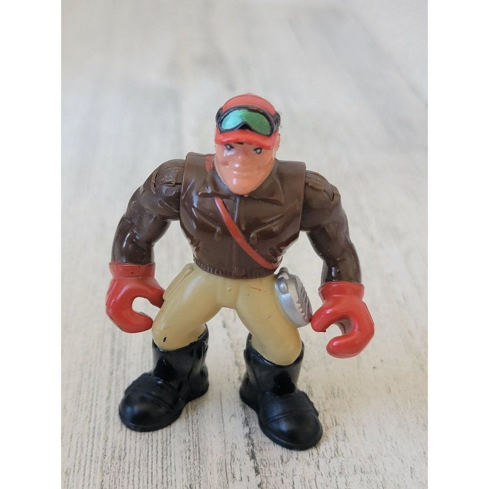 Explorer man guy camper 2006 toy figure goggles‎